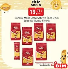 FİLİZ MAKARNA ÇEŞİTLERİ 500 G